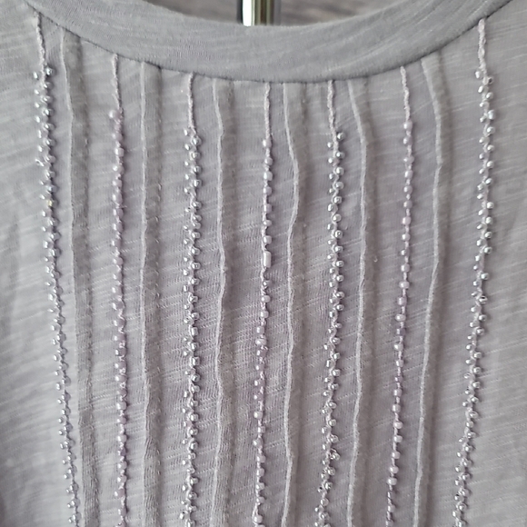 Talbots Light Purple Short Sleeve Tee - Picture 3 of 8